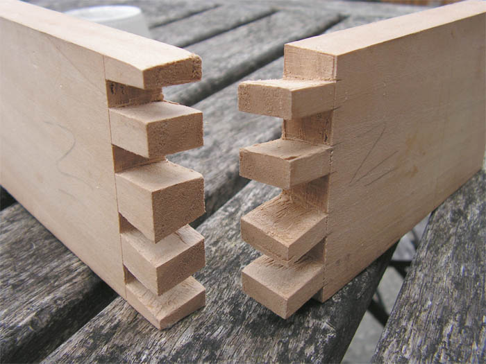 double dovetail joints