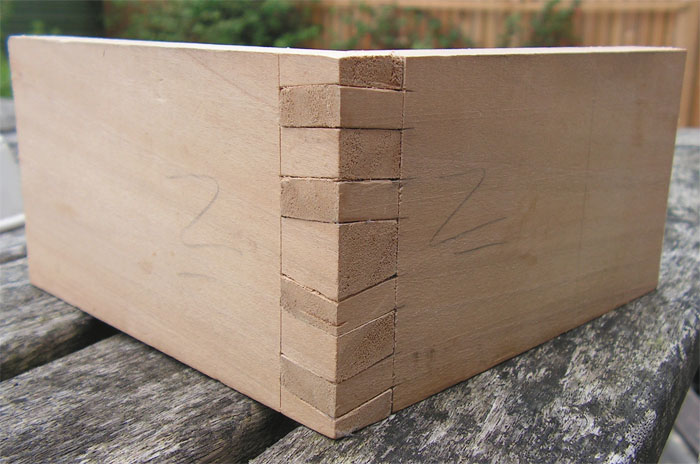 double dovetail joints